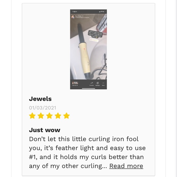 SUTRA Mini Curling Iron - Picture 5 of 6